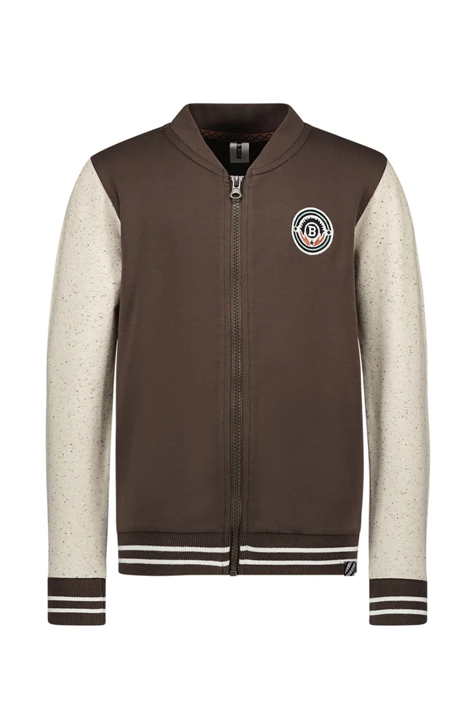 B.Nosy coole sweatvest bombermodel.