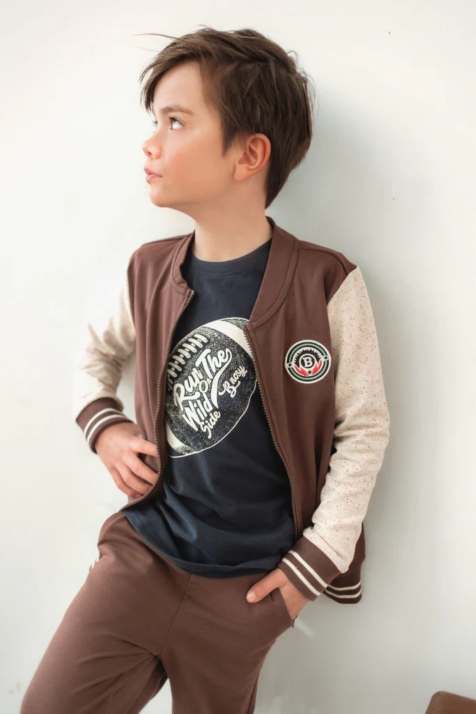 B.Nosy coole sweatvest bombermodel. - Afbeelding 3