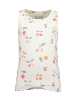 Blue Seven top kersenprint