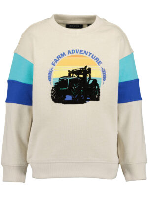 Blue Seven sweater tractor
