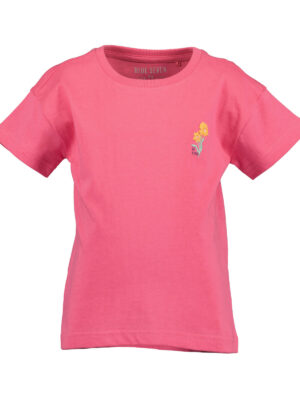 Blue Seven t-shirt pink met leuke print op achterkant!
