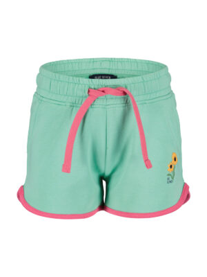 Blue Seven Short Groen met roze trekkoord!