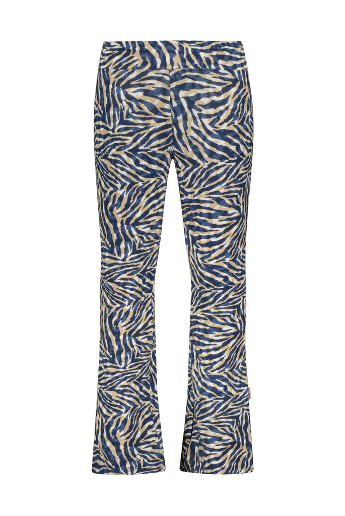 B.Nosy flared broek met leuke print! - Afbeelding 2