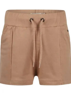 No Way Monday meisjes shorts beige joggingshorts