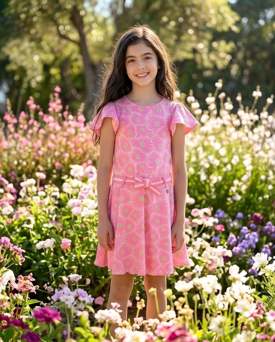 LoFff jurk Karina bloemenprint