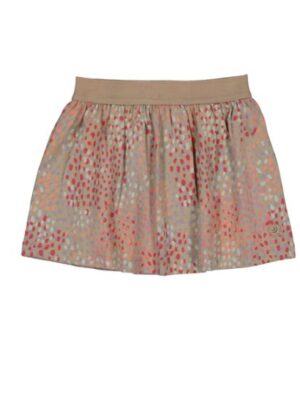 Quapi rok beige met stippen | AOP Multi-dot