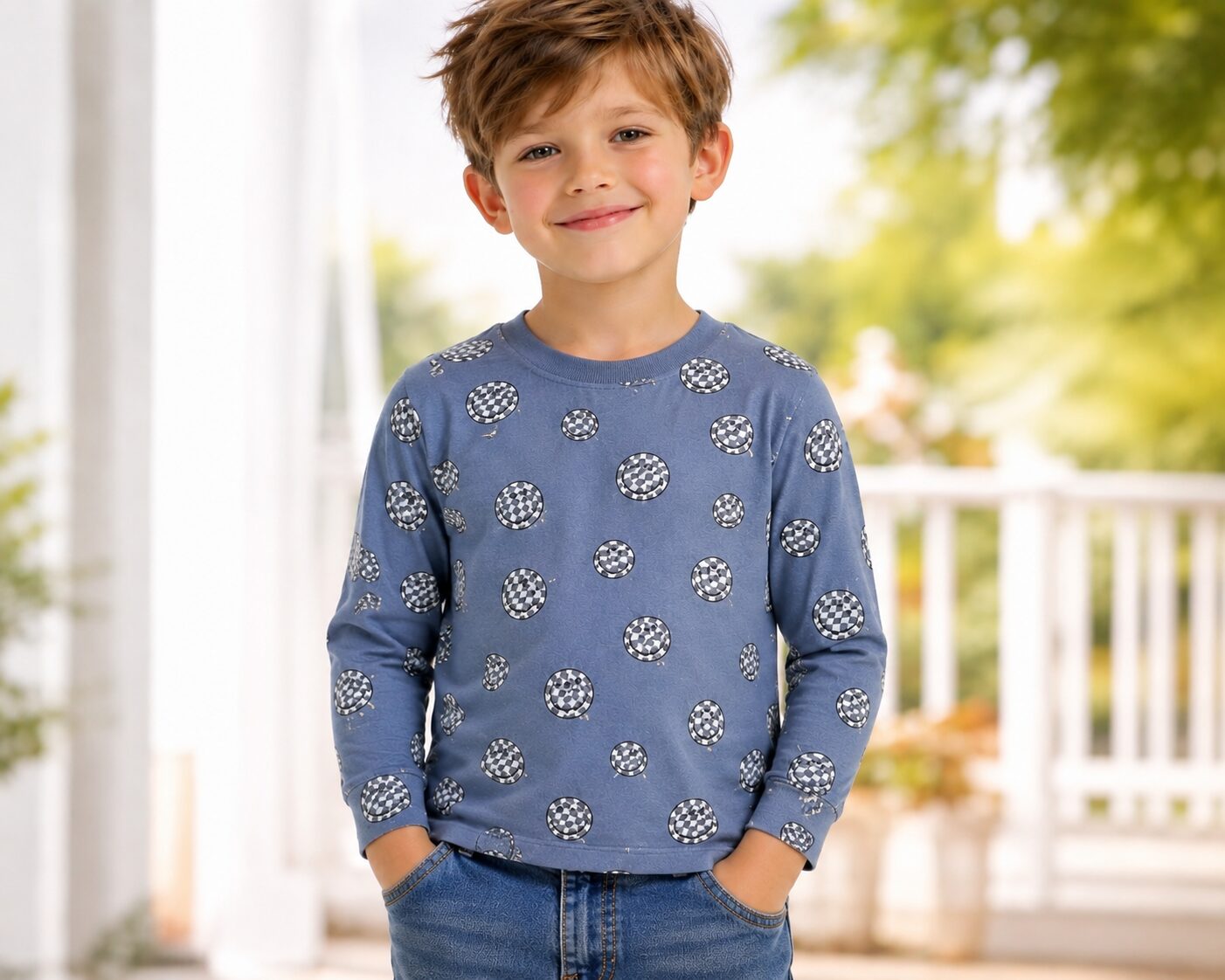 Mini Rebels longsleeve met smileys Durban-SB-03-C .