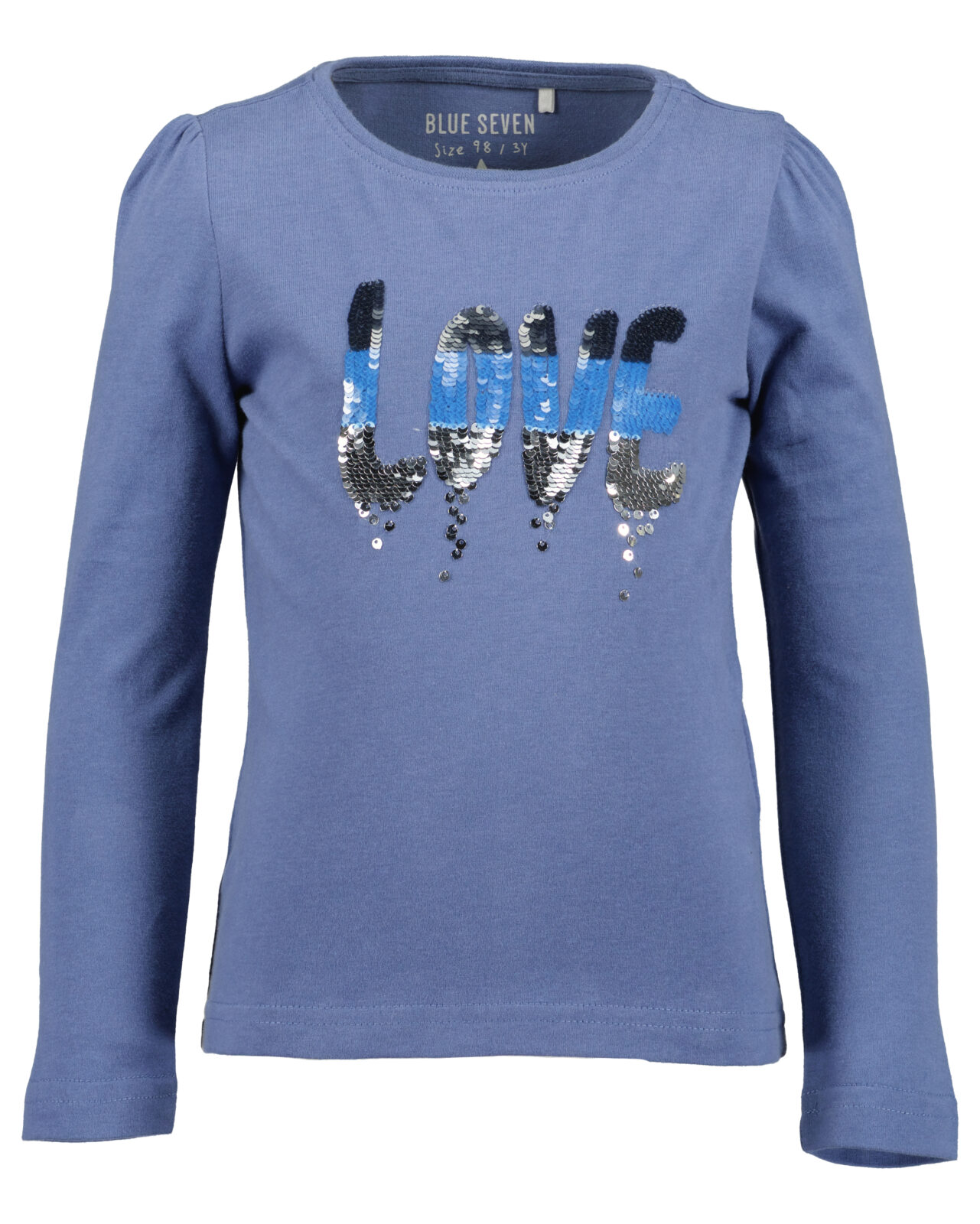Blue Seven longsleeve Jeansblauw 750818-725