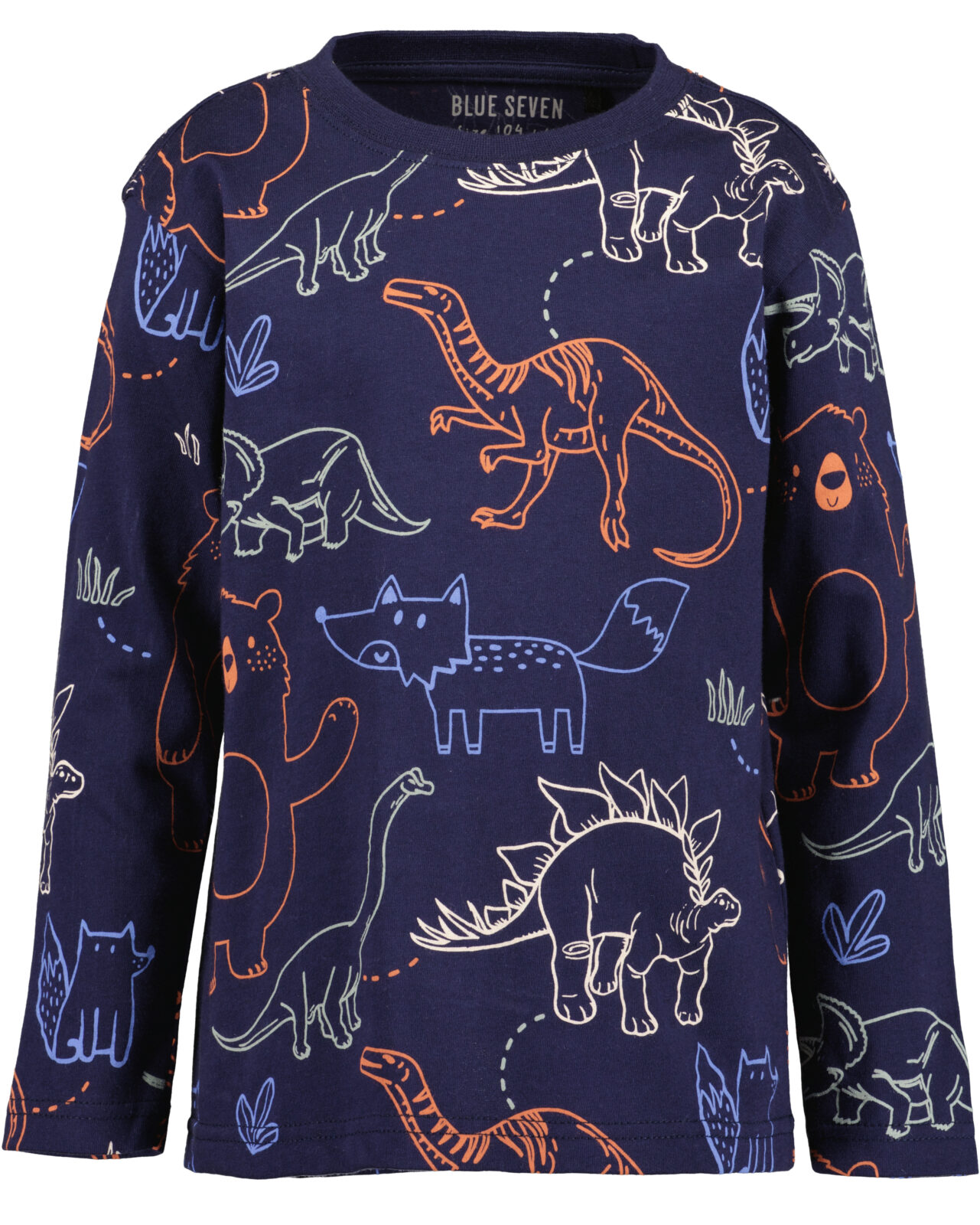 Blue Seven longsleeve Nachtblauw 850827-5909 - Afbeelding 2