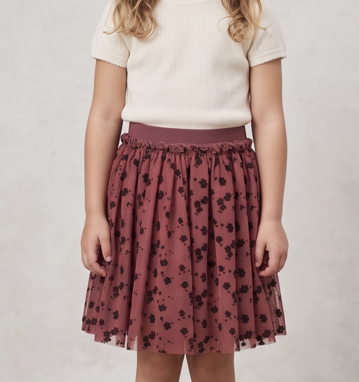 Blue Seven rok met tulle 774539-3650