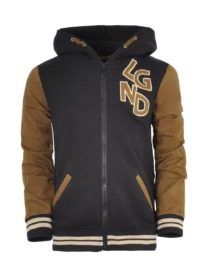 Nais Cardigan Hooded Haie Black LAATSTE STUK MAAT 86/92