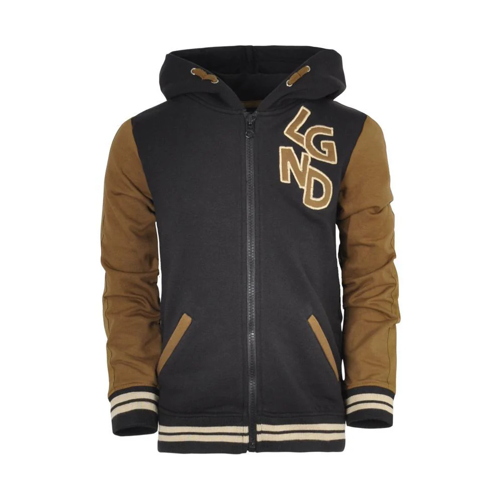 Nais Cardigan Hooded Haie Black LAATSTE STUK MAAT 86/92