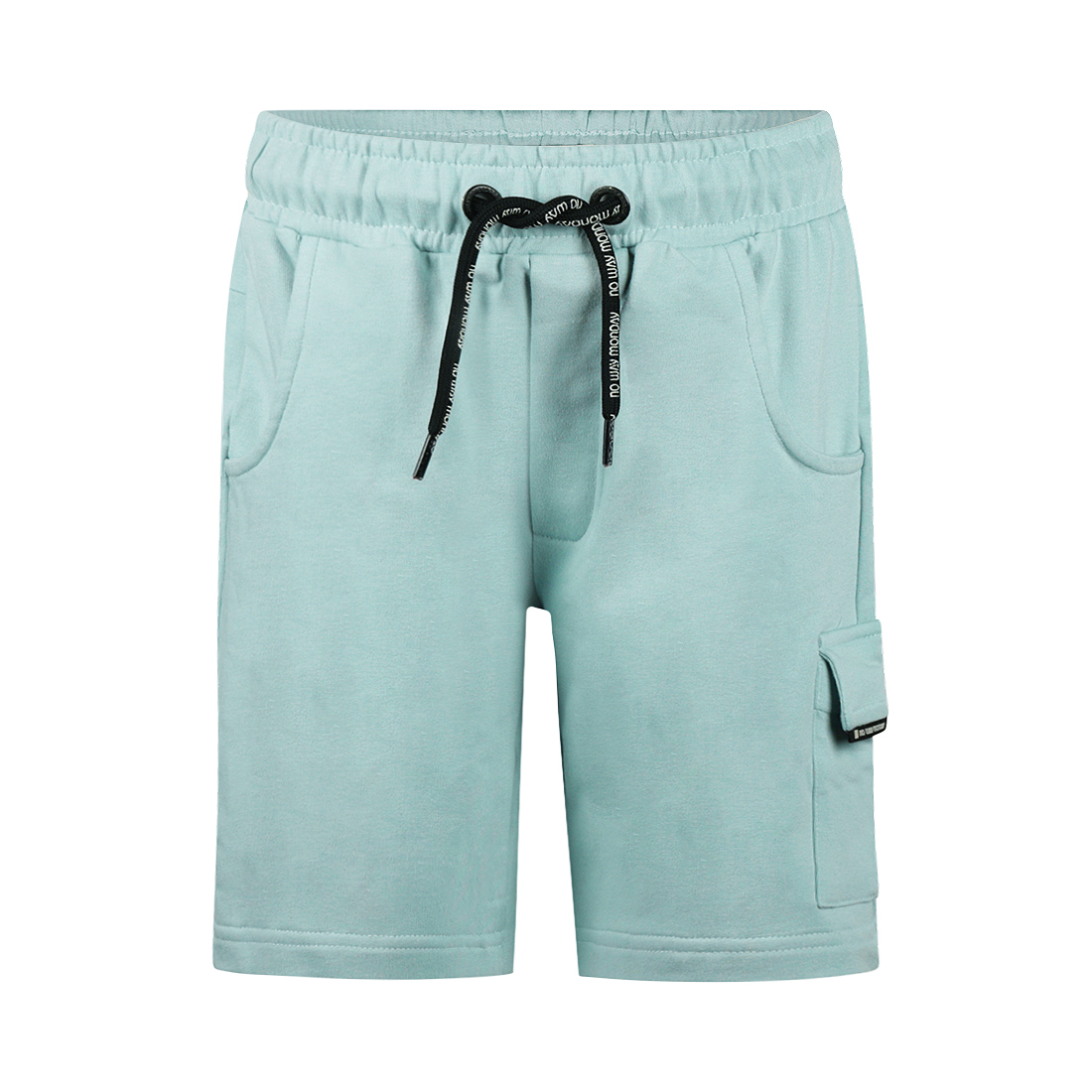 No Way Monday jongens jogging shorts blauw cargo N58167-1 - Afbeelding 2