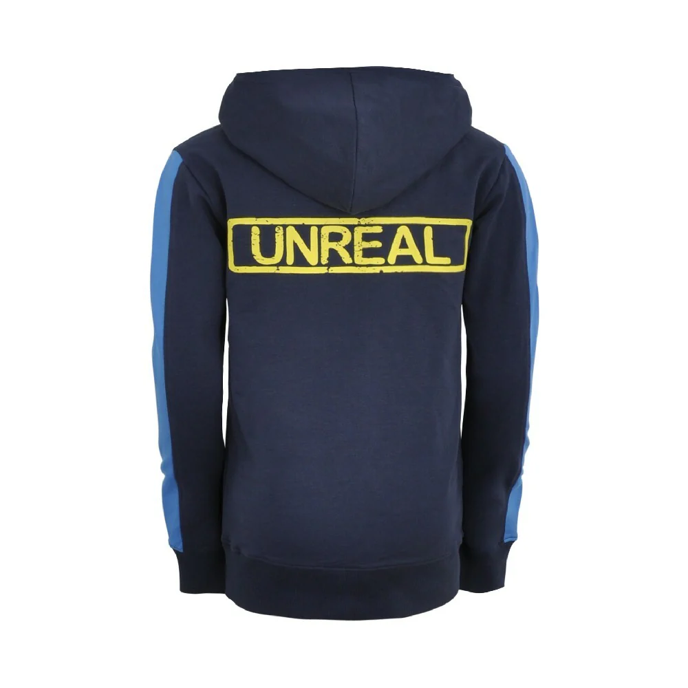 Unreal hoodie Jeremy Blue B24-521 - Afbeelding 2