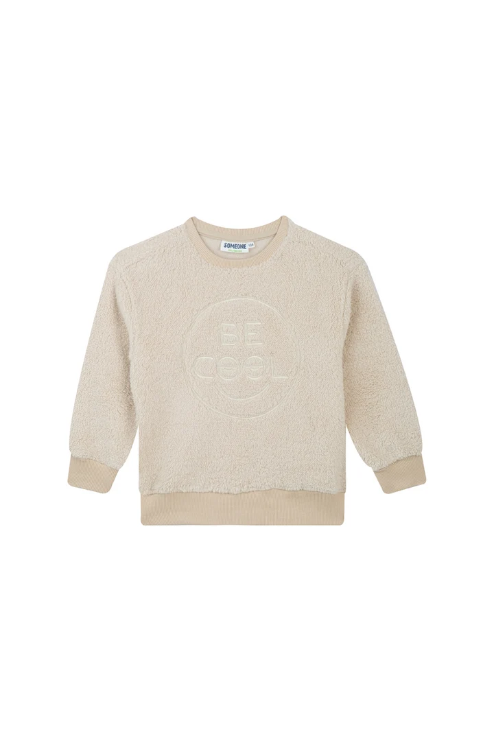 Someone zachte sweater light beige Xebo-SB-16-E