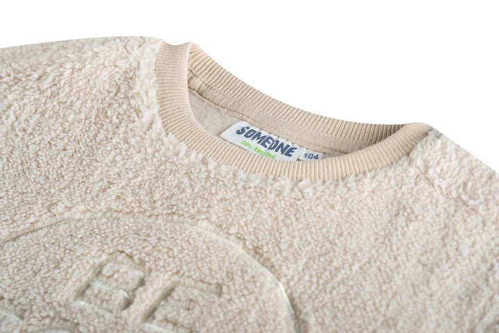 Someone zachte sweater light beige Xebo-SB-16-E - Afbeelding 4