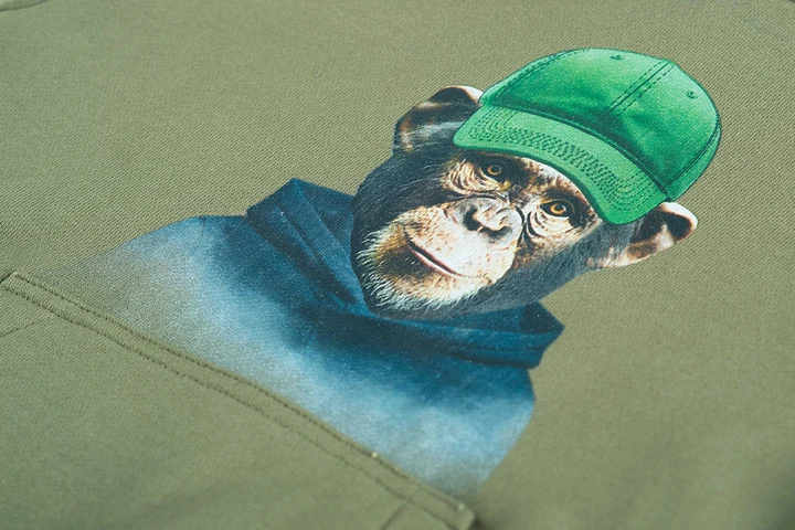 Someone hoodie khaki Wula-SB-16-D - Afbeelding 3