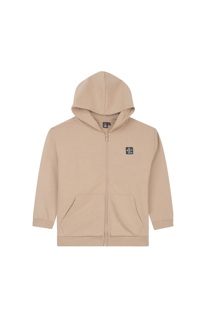 Someone (S-one) vest met rits dark beige Ewout-B-08-C - Afbeelding 5