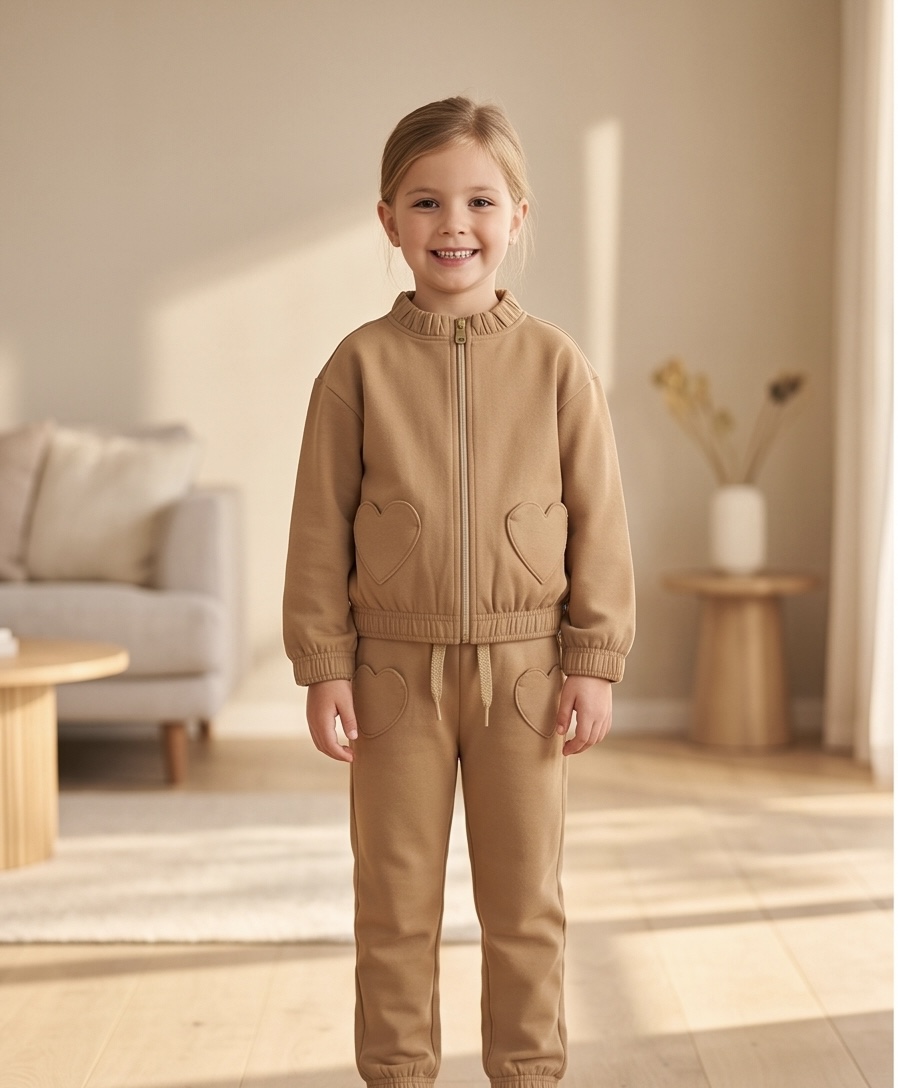 Blue Seven broek hartje bruin 775195 8130 - Afbeelding 4