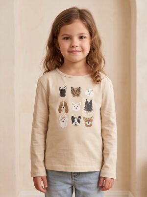 Blue Seven Longsleeve hondjes  750814 0470