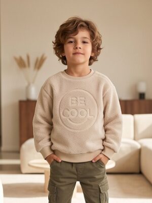 Someone zachte sweater light beige Xebo-SB-16-E