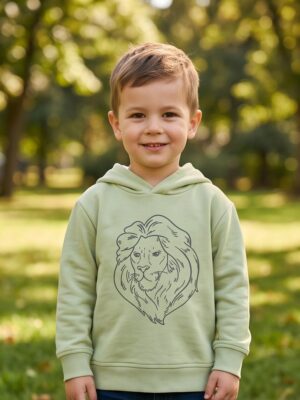Someone hoodie light khaki Dries-SB-16-E