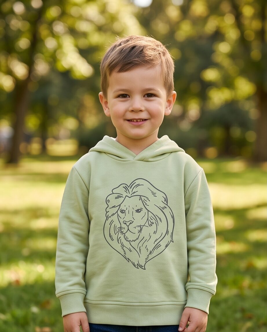 Someone hoodie light khaki Dries-SB-16-E