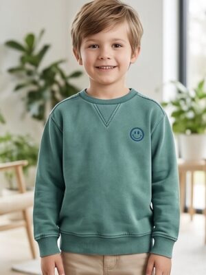 Someone sweater dark teal Xebo-SB-16-G
