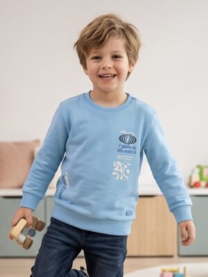 Quapi sweater light aqua QS251Marlon