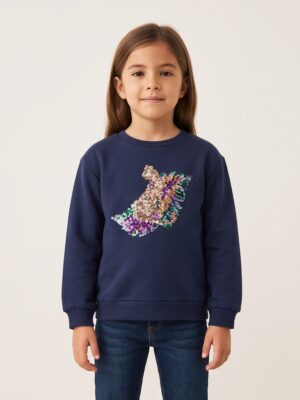 Someone sweater navy Estee-SG-16-D