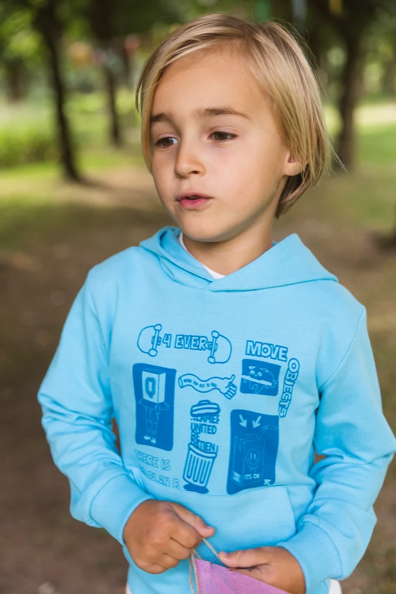 Quapi hoodie light aque QS251FERO