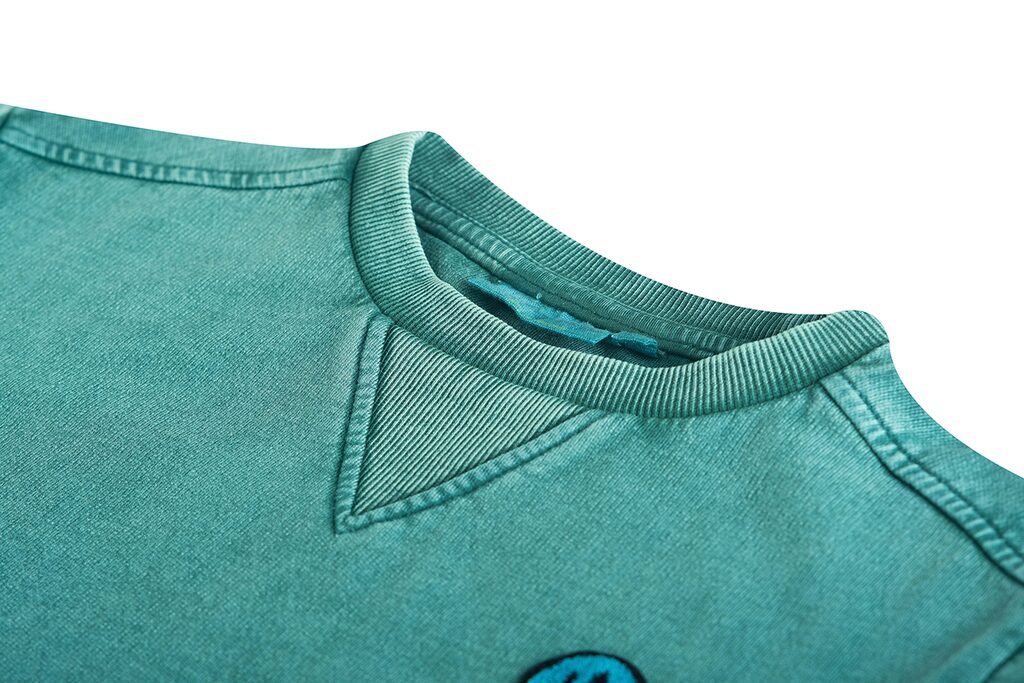 Someone sweater dark teal Xebo-SB-16-G - Afbeelding 3