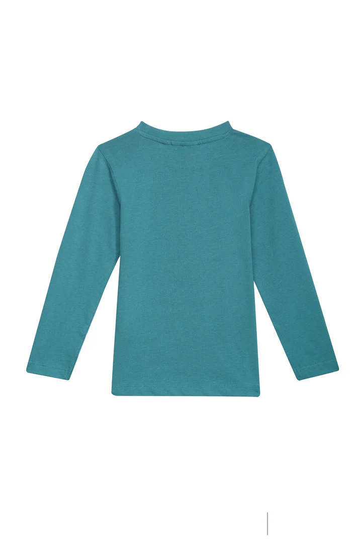 Someone longsleeve petrol Bowery-SB-03-D - Afbeelding 2