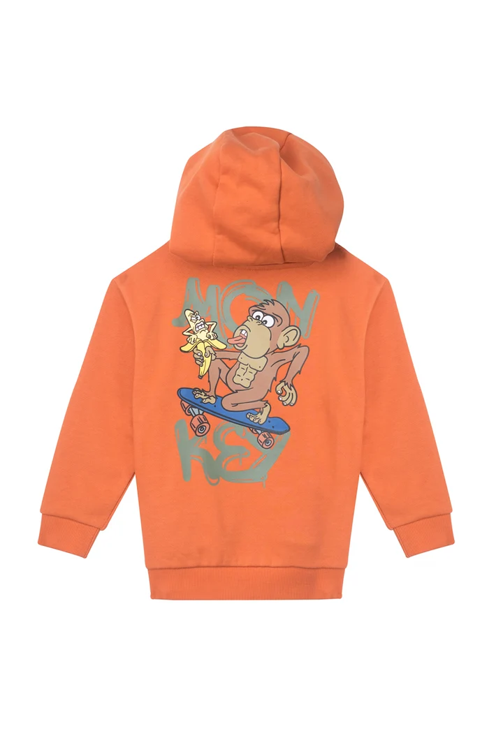 Someone hoodie met leuke print aap achterzijde Georges-SB-16-A - Afbeelding 3
