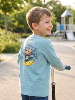 Someone longsleeve light blue Brunch-SB-03-D