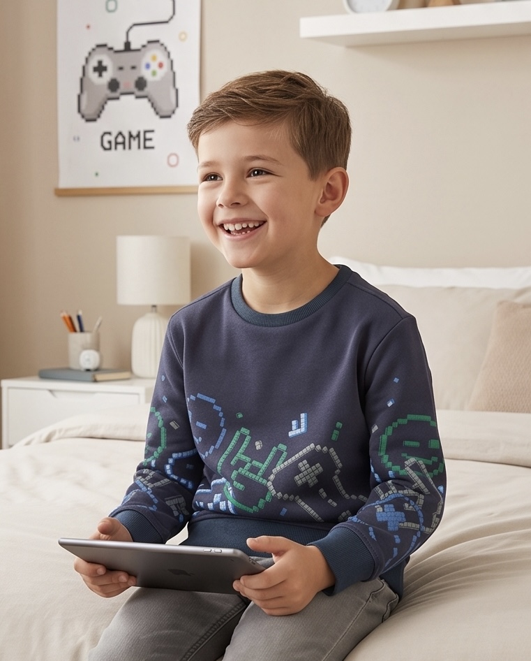 Someone sweater videogames Gameover-SB-16-B