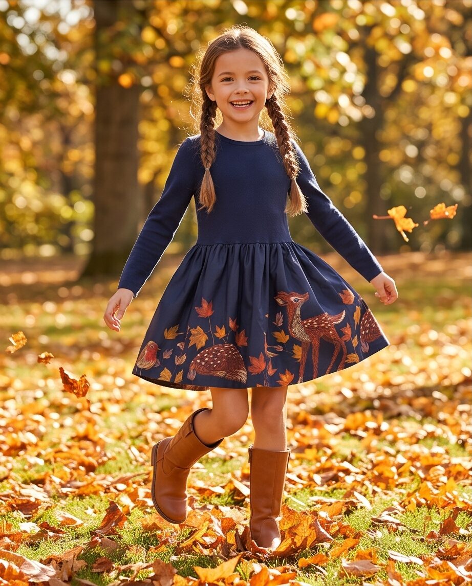 Someone jurk met hertjes navy Dorian-SG-52-E