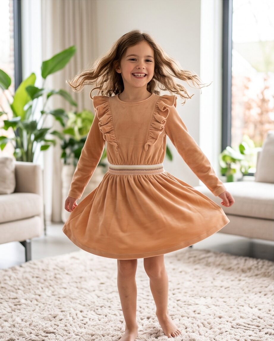 Someone jurk met glitterende tailleband Bonjour-SG-52-N