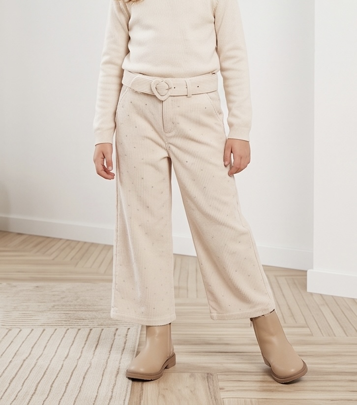 Awesome ( by Someone ) broek met tailleband dark ecru Daphne-SG-37-D