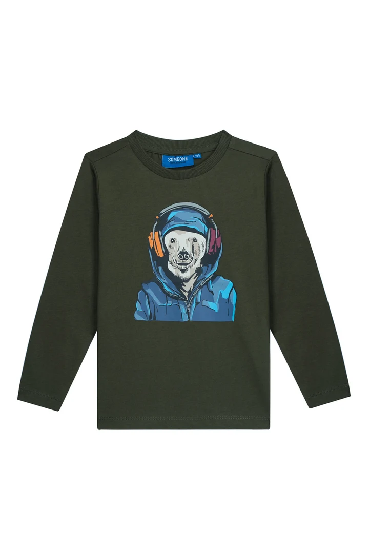 Someone longsleeve khaki Kenny-SB-03-D