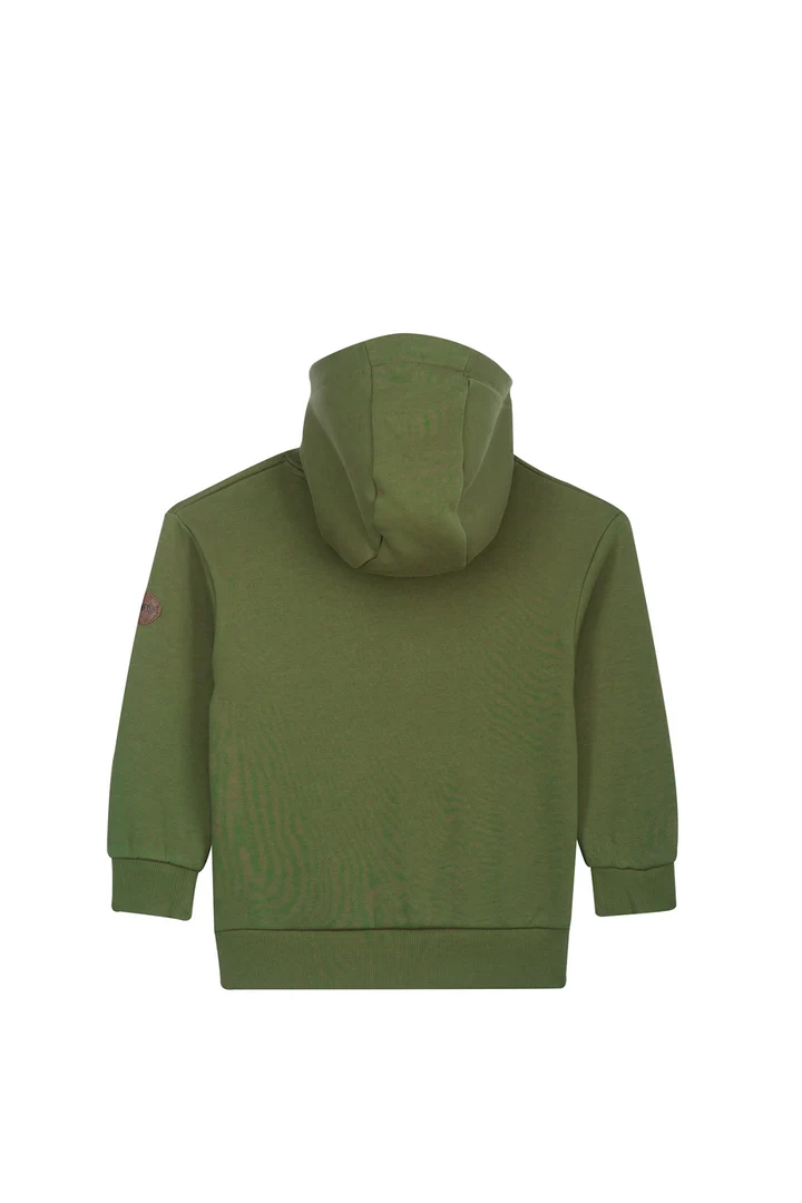 Someone hoodie met voetbal khaki Nelson-SB-16-A - Afbeelding 3