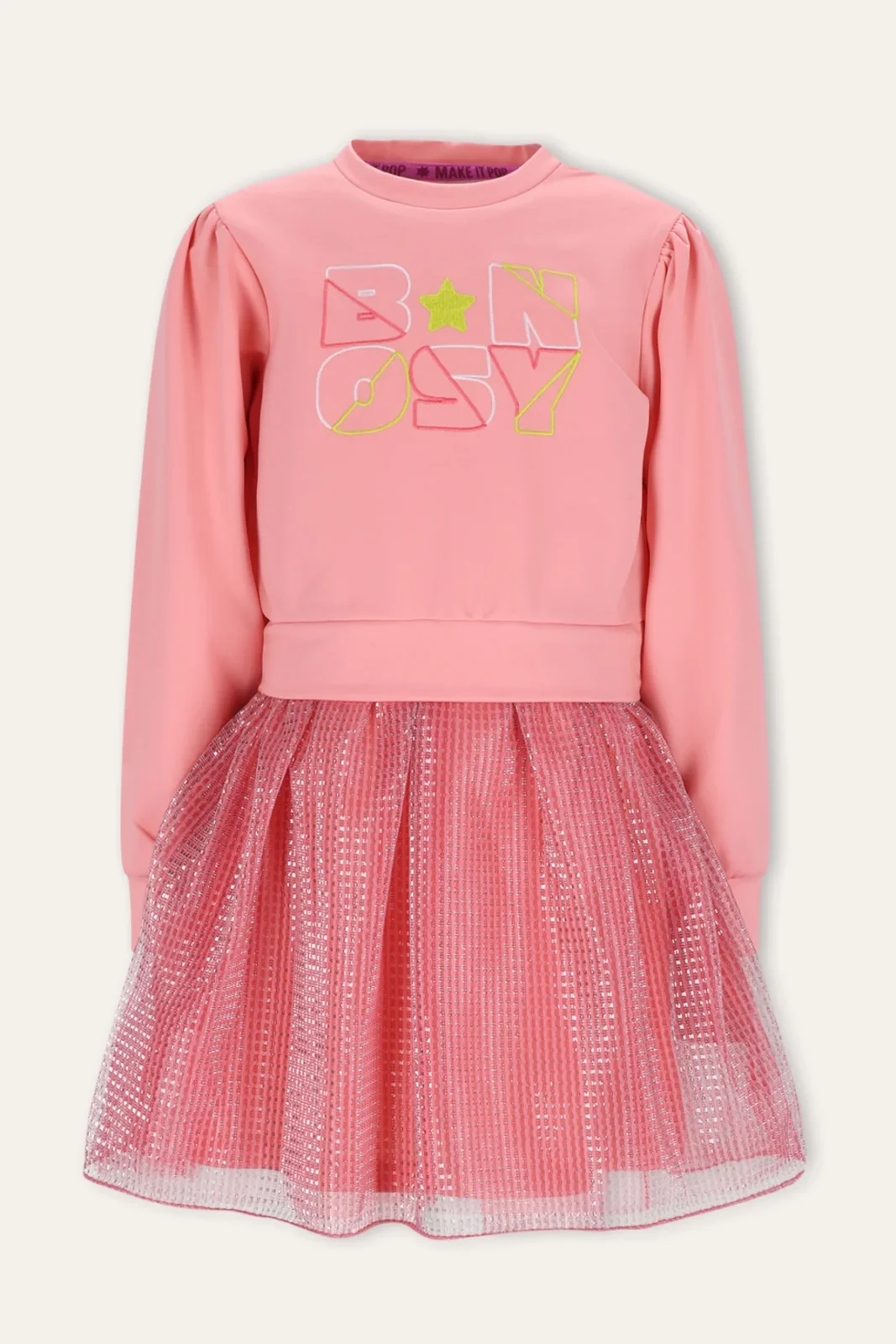 B.Nosy Dasha Jurk Roze - Afbeelding 2